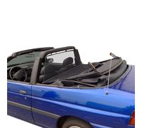 Frangivento deflettore per Ford Escort (ALL) windblocker 1995-1998 - Black