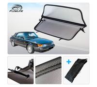 Frangivento per Saab 900 Classico (1987-1994) - Pieghevole - Nero