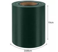Frangivista per Balcone Ringhiera Fasce Strisce PVC Frangivento Cancello 19x35mt