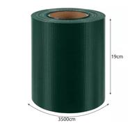 FRANGIVISTA PER BALCONE RINGHIERA FASCIA STRISCIA PVC FRANGIVENTO VERDE 19x35 mt