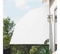 frangivista per balcone, terrazza, giardino, bianco, 210 x 210 cm