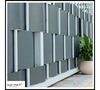 FRANGIVISTA PVC STRISCIA PANNELLI PER BALCONE GIARDINO RECINZIONE RINGHIERA