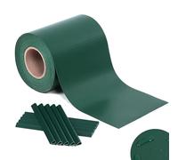 Frangivista Recinzione in PVC, Telo Oscurante per Balcone 19cm x 35m, Strisce Protezione della Privacy per Giardino Incluse 25 clip di fissaggio (VERDE)