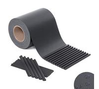 Frangivista Recinzione in PVC, Telo Oscurante per Balcone 19cm x 35m, Strisce Protezione della Privacy per Giardino Incluse 25 clip di fissaggio (ANTRACITE)