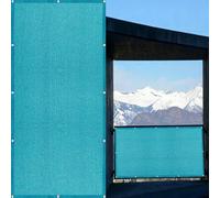 Frangivisto Balcone 140 x 550 cm Protezione Privacy, Anti-Uv, Resistente Al Vento Rete Ombreggiante per Balcone Facile da Montare per Giardino Terrazza, Blu