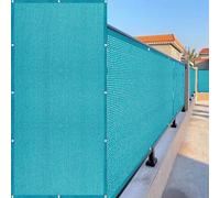 Frangivisto per Balcone 120 x 750 cm Protezione Privacy, Anti-Uv, Resistente Al Vento Privacy Recinzione Copertura Facile da Montare per Balcone Giardino Terrazza, Blu