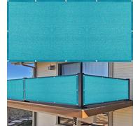 Frangivisto per Balcone 80 x 130 cm Resistente Allo Strappo Solare e Traspirabilità Recinzione Copertura Facile da Montare per Balcone Giardino Terrazza, Blu