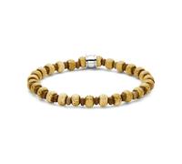 Frank 1967 - 7FB-0775 - Bracciale in ceramica Heren - geel - 6 mm - 19 cm, 18.5, Lega di acciaio, Nessuna pietra preziosa