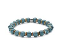Frank 1967 - 7FB-0793 - Bracciale in ceramica Heren - blu chiaro - 8 mm - 19 cm, 18.5, Lega di acciaio, Nessuna pietra preziosa