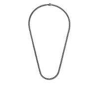 Frank 1967 7FN-0053 - Stalen Rotonda Venetiaanse Ketting Heren, 60 cm, 3,9 mm, colore: Antracite, 60, Lega di acciaio, Nessuna pietra preziosa
