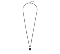 Frank 1967 - 7FN-0066 - ketting heren met hanger - giada grande - 60 cm, 60, Lega di acciaio, Nessuna pietra preziosa