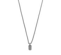 Frank 1967 - 7FN-0069 - chakelketting heren met pendant - ips - 15 x 8 x 2 mm - 60 cm, 60, Lega di acciaio, Nessuna pietra preziosa