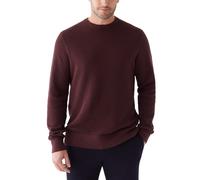 Frank And Oak Il Maglione A Collo Giro Waffle, Marrone Fudge, XL