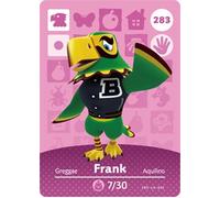 Frank - Biglietto Amiibo per Nintendo Animal Crossing Happy Home, 283