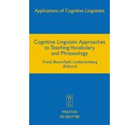 Frank Boers Cognitive Linguistic Approaches to Teaching Vocab (Copertina rigida)