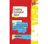 Frank Boons Creating Ecological Value (Tascabile)