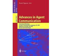 Frank Dignum Advances in Agent Communication (Tascabile)