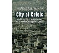 Frank Eckardt City of Crisis (Tascabile) Urban Studies