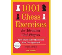 Frank Erwich 1001 Chess Exercises for Advanced Club Players (Tascabile)