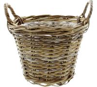 Frank Flechtwaren Cesto Piante Rattan Medi 10794 Fiori Con Pellicola di Cimini