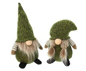 Frank Flechtwaren - Gnomi Green Bottom, set da 2 pezzi