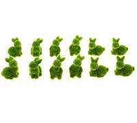 Frank Flechtwaren - Mini Coniglietto Muschio, 12 Pezzi