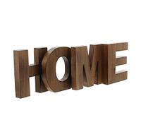 FRANK FLECHTWAREN Scritta in legno Home (4 pezzi), altezza circa 15 cm