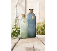 Frank Flechtwaren, Vaso decorativo rema marittimo, set da 2 pezzi