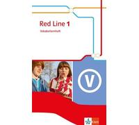 Frank Haß Red Line 1 / Ausgabe 2014: Red Line / Vokabellernheft: Aus (Tascabile)