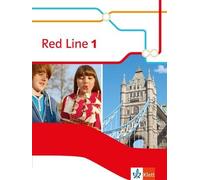 Frank Haß Red Line 1: Schulbuch (flexibler Einband) Klasse 5 (Copertina rigida)