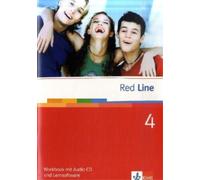 Frank Haß Red Line 4: Workbook mit Audio-CD und Lernsoftware (Copertina rigida)