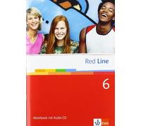 Frank Haß Red Line 6: Workbook mit Audio-CD Klasse 10 (Red Li (Copertina rigida)