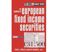 Frank J. Fabozz The Handbook of European Fixed Income Securit (Copertina rigida)