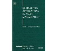 Frank J. Fabozzi Derivatives Applications in Asset Management (Copertina rigida)