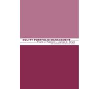 Frank J. Fabozzi James L. Grant Equity Portfolio Management (Copertina rigida)