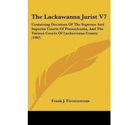 Frank J Fitzsimmons The Lackawanna Jurist V7 (Tascabile)