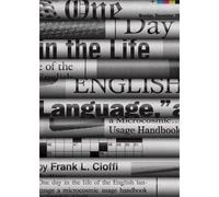 Frank L. Cioffi One Day in the Life of the English Language (Copertina rigida)