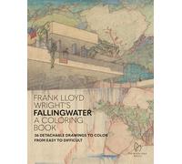 Frank Lloyd Wright's Fallingwater: 36 Detachable Drawings to Color from Easy to Difficult