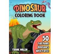 Frank Mallin Dinosaur Coloring Book (Tascabile)