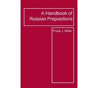 Frank Miller Handbook of Russian Prepositions (Tascabile)