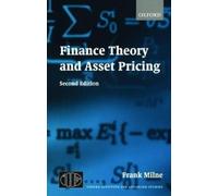 Frank Milne Finance Theory and Asset Pricing (Tascabile)