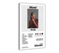 Frank Ocean Blonde Album Cove poster su tela decorazione per camera da letto sport paesaggio ufficio camera da letto decorazione regalo cornice stile 20 x 30 cm