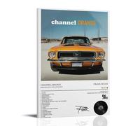 Frank Ocean"s Channel Orange Album" Poster su tela per camera da letto, decorazione artistica da parete, poster con stampa artistica da parete, stampa retrò, decorazione per casa e camera da letto, 50
