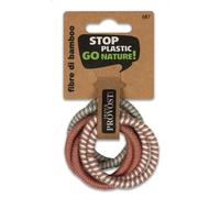 Frank Provost - Linea Plastic Free PLASTIC FREE - ELASTICI ASSORTITI BAMBOO 6PZ Elastici 1 pieces female