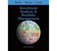 Frank Reilly Keith Brown Sa Investment Analysis and Portfolio (Copertina rigida)