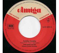 FRANK SCHÖBEL - FRANK SCHÖBEL / Looky - Looky / Du bist mein Traum / Orchester Günther Kretschmer / Rundfunk-Tanzorchester Leipzig / Bildhülle / Amiga # 450439 / Deutsche Pressung / 7" Vinyl Single Schallplatte