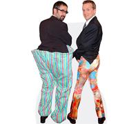 Frank Skinner And David Baddiel (Duo 3) Mini ritaglio di celebrità
