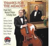 Frank Tate Thanks for The Memory: Frank Tates Musical Tribute to Bobby Shor (CD)