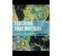 Frank Thoms Teaching that Matters (Tascabile)