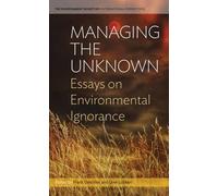 Frank Uekötter Managing the Unknown (Copertina rigida)